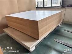 1850 x 2440mm 3mm sơn trắng mdf